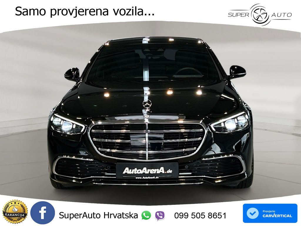Mercedes S 350d (313 KS) EQ Boost 4MATIC 9G-TRONIC ZRAČNI+ACC+4xGR SJED+KAM