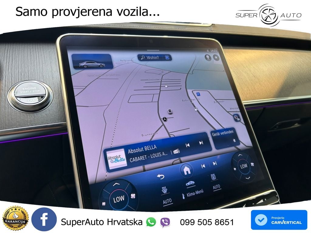Mercedes S 350d (313 KS) EQ Boost 4MATIC 9G-TRONIC ZRAČNI+ACC+4xGR SJED+KAM