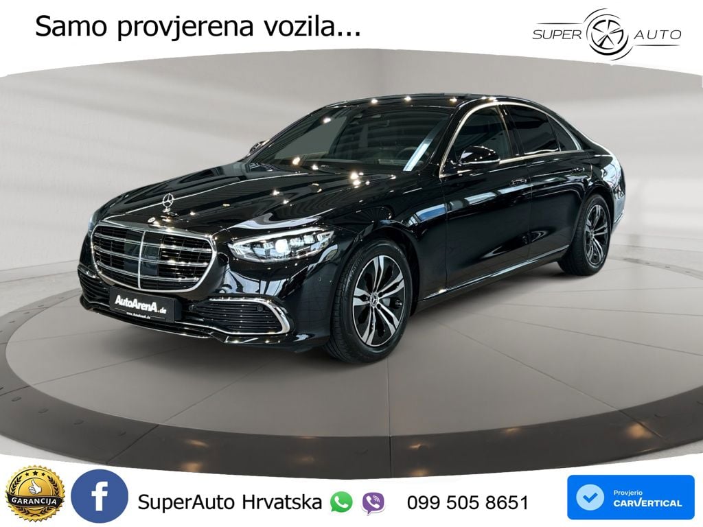 Mercedes S 350d (313 KS) EQ Boost 4MATIC 9G-TRONIC ZRAČNI+ACC+4xGR SJED+KAM