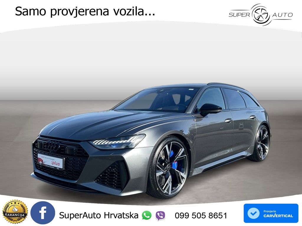Audi RS6 Avant 4.0 TFSI V8 (600 KS) quattro Tiptronic LED+GR SJED+ACC