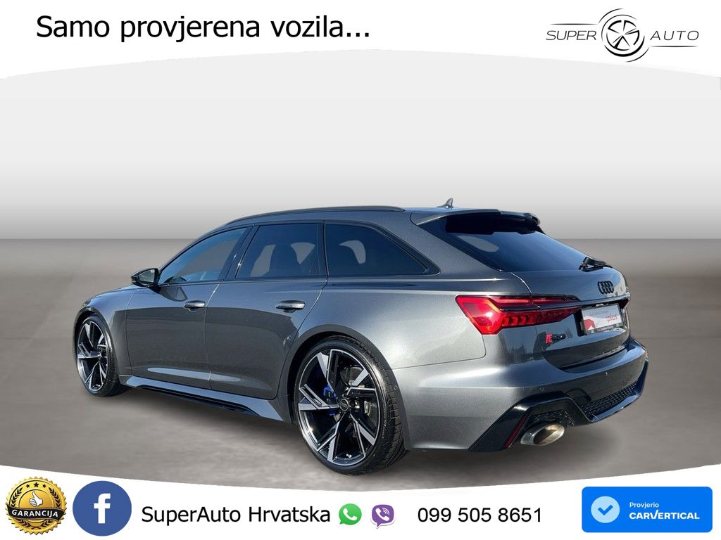 Audi RS6 Avant 4.0 TFSI V8 (600 KS) quattro Tiptronic LED+GR SJED+ACC
