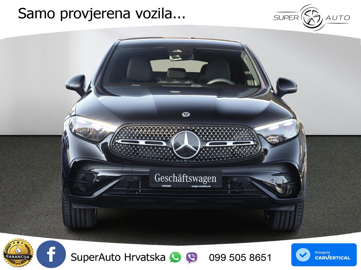 Mercedes GLC Coupe 450d (367 KS) 4MATIC 9G-TRONIC AMG LED+GR SJED+ACC