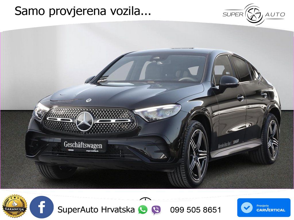 Mercedes GLC Coupe 450d (367 KS) 4MATIC 9G-TRONIC AMG LED+GR SJED+ACC