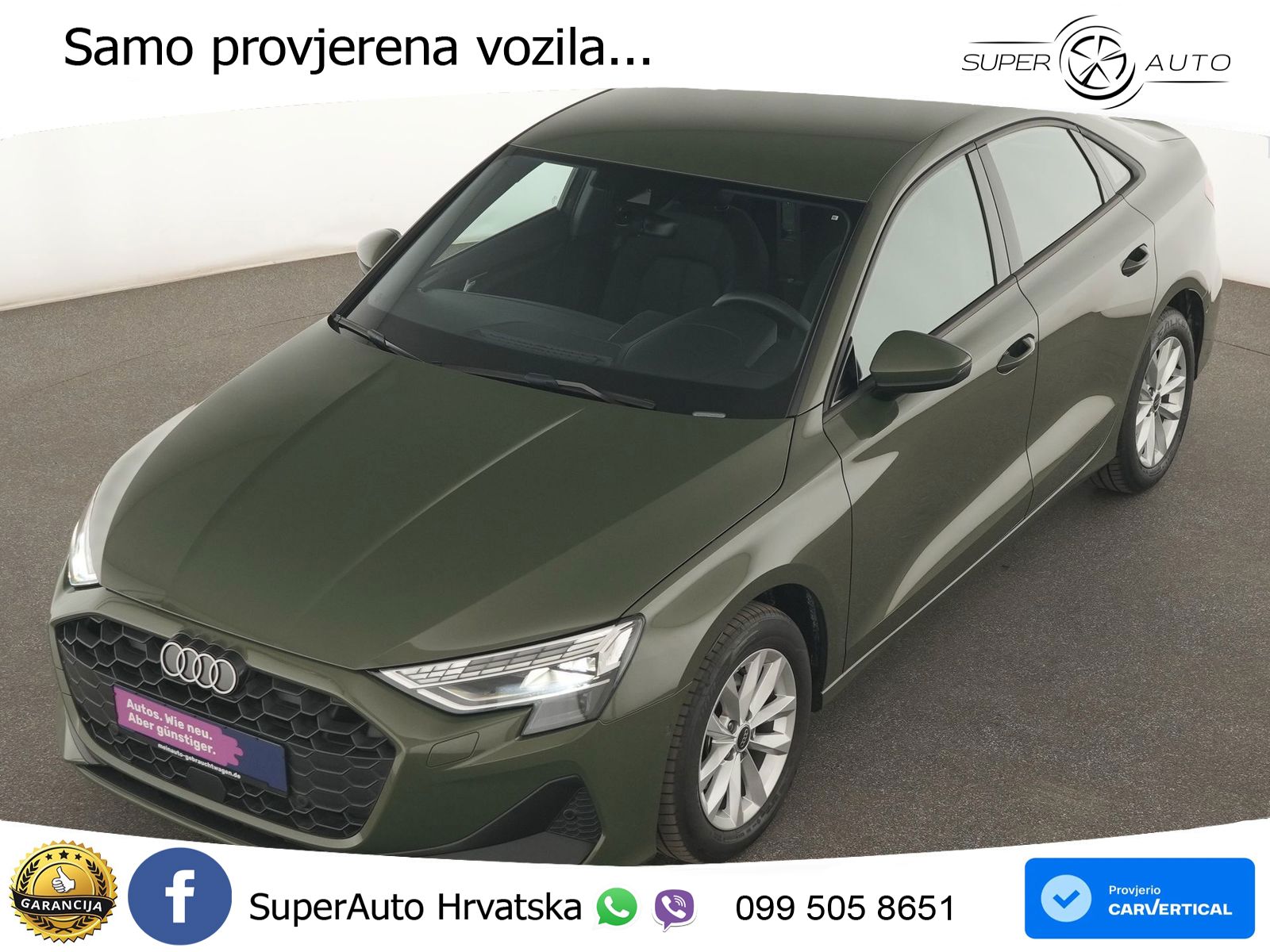 Audi A3 Limuzina 35 TFSI (150 KS)