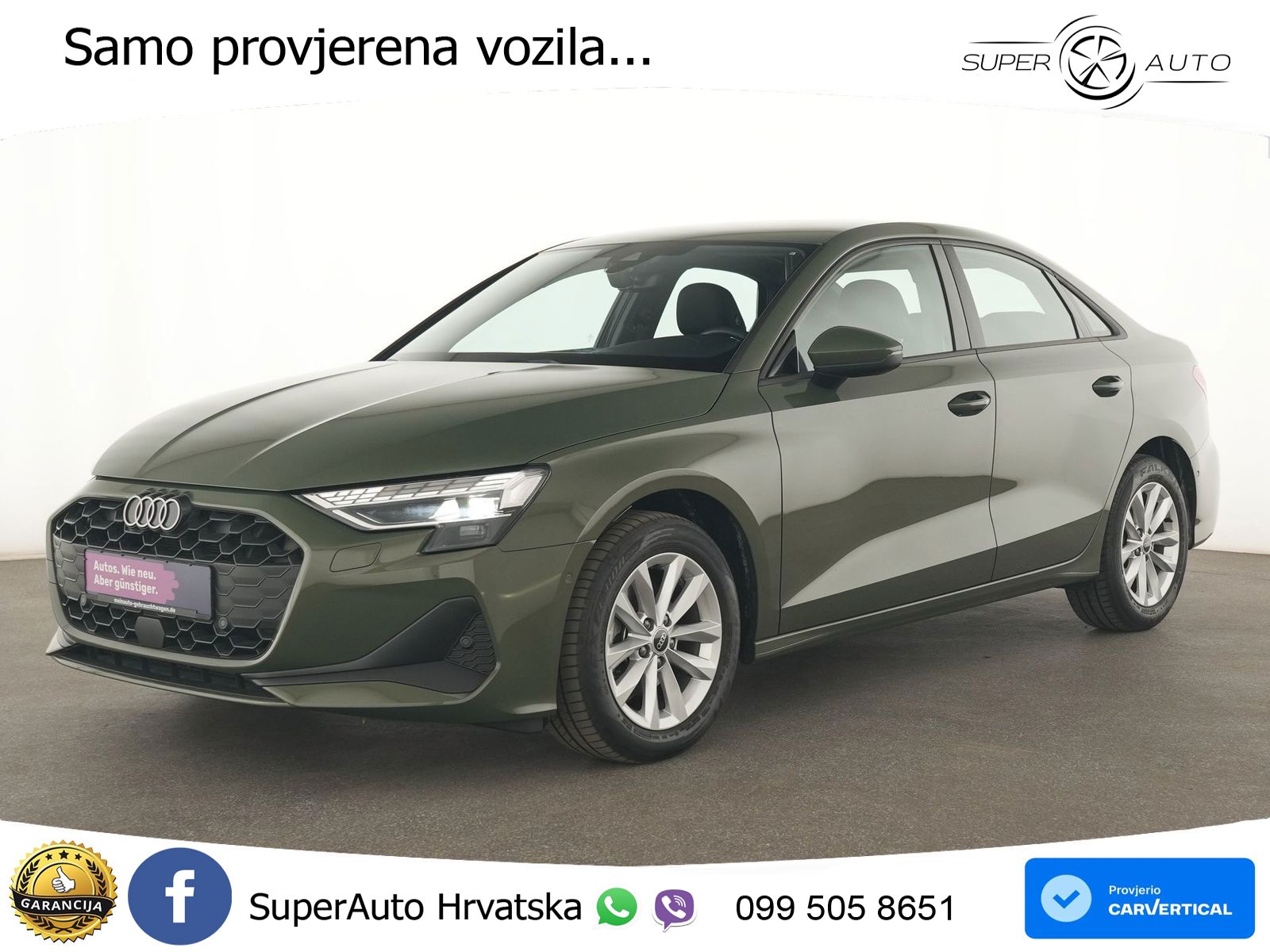 Audi A3 Limuzina 35 TFSI (150 KS)