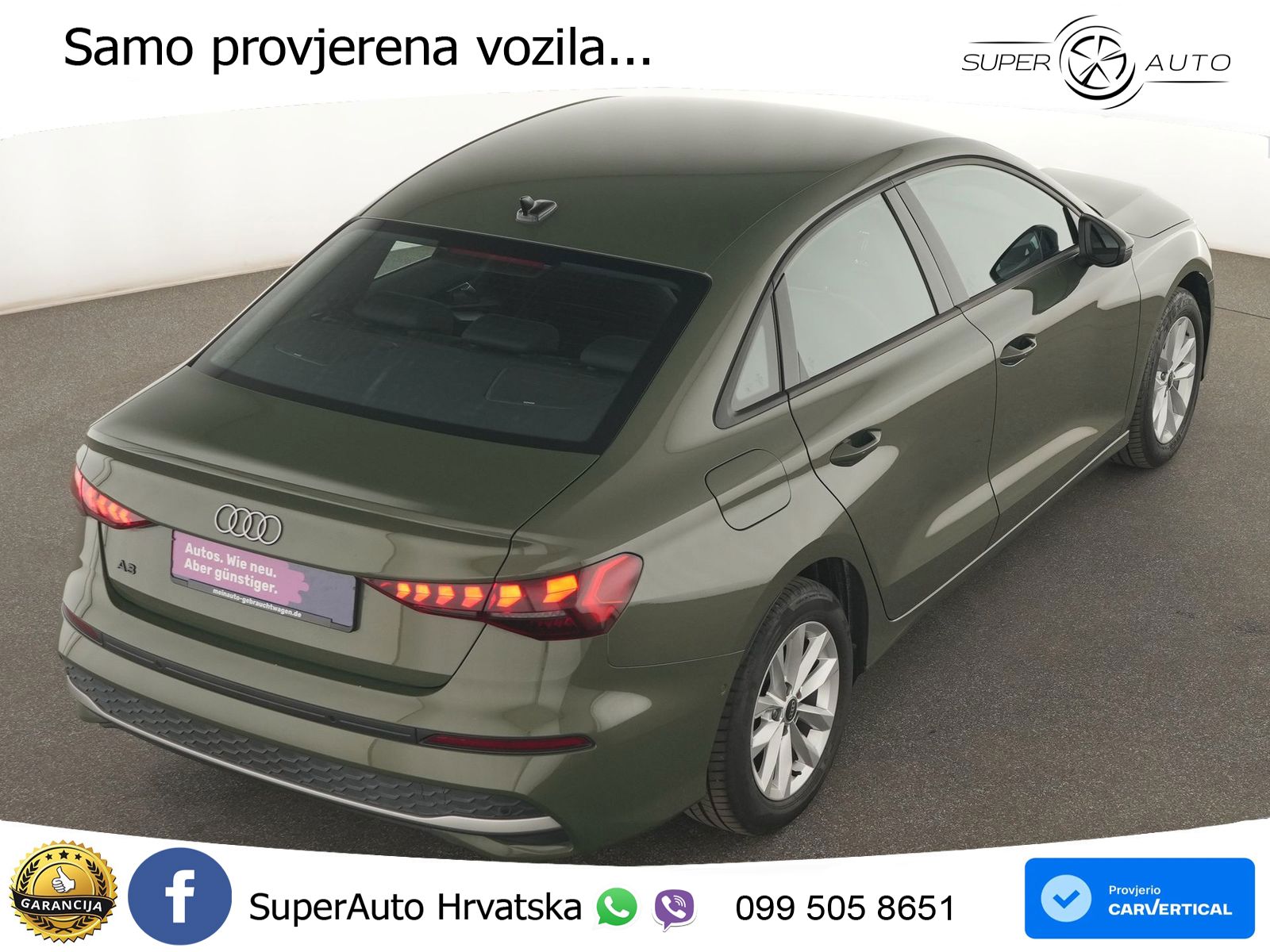 Audi A3 Limuzina 35 TFSI (150 KS)