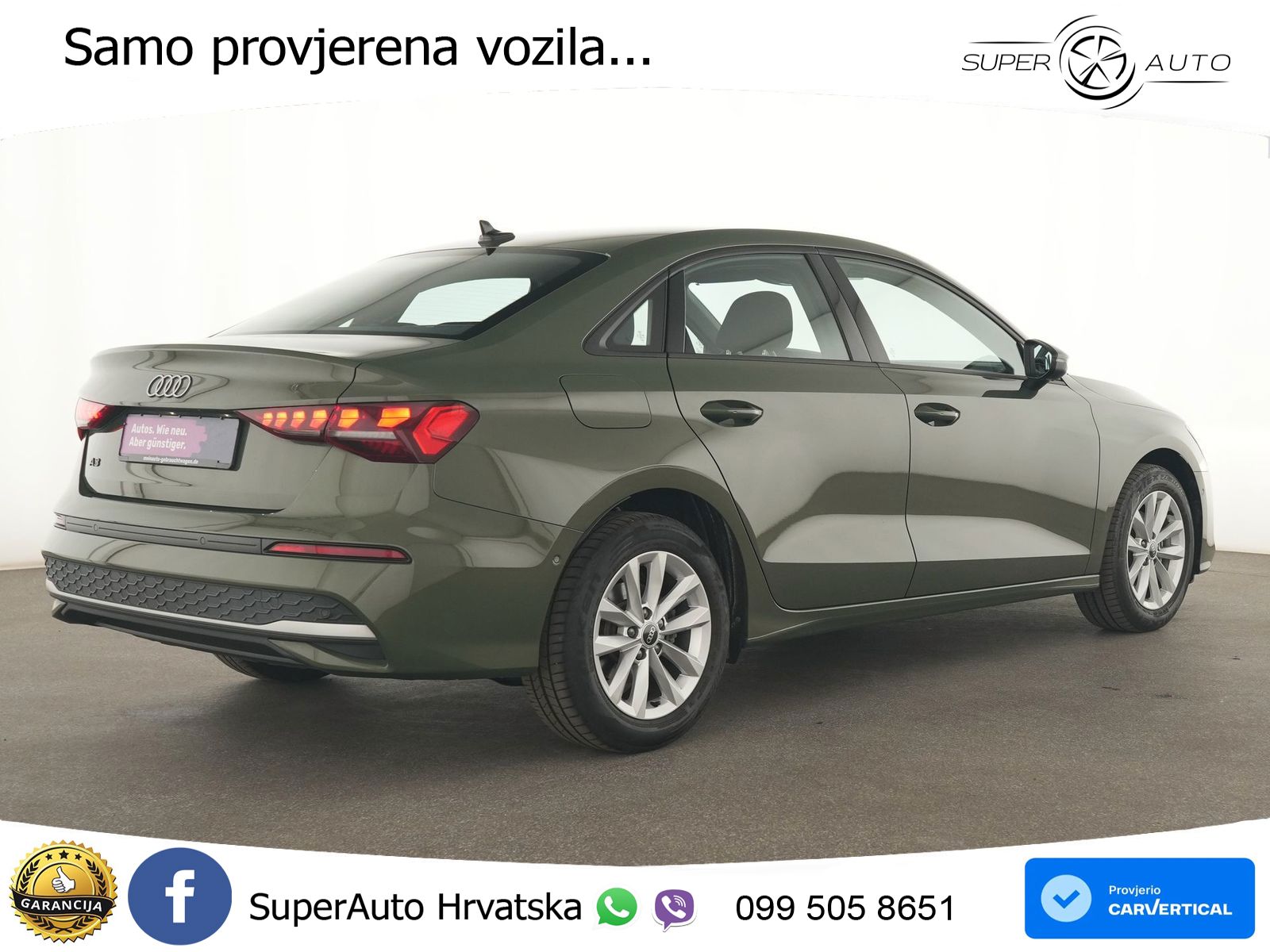 Audi A3 Limuzina 35 TFSI (150 KS)