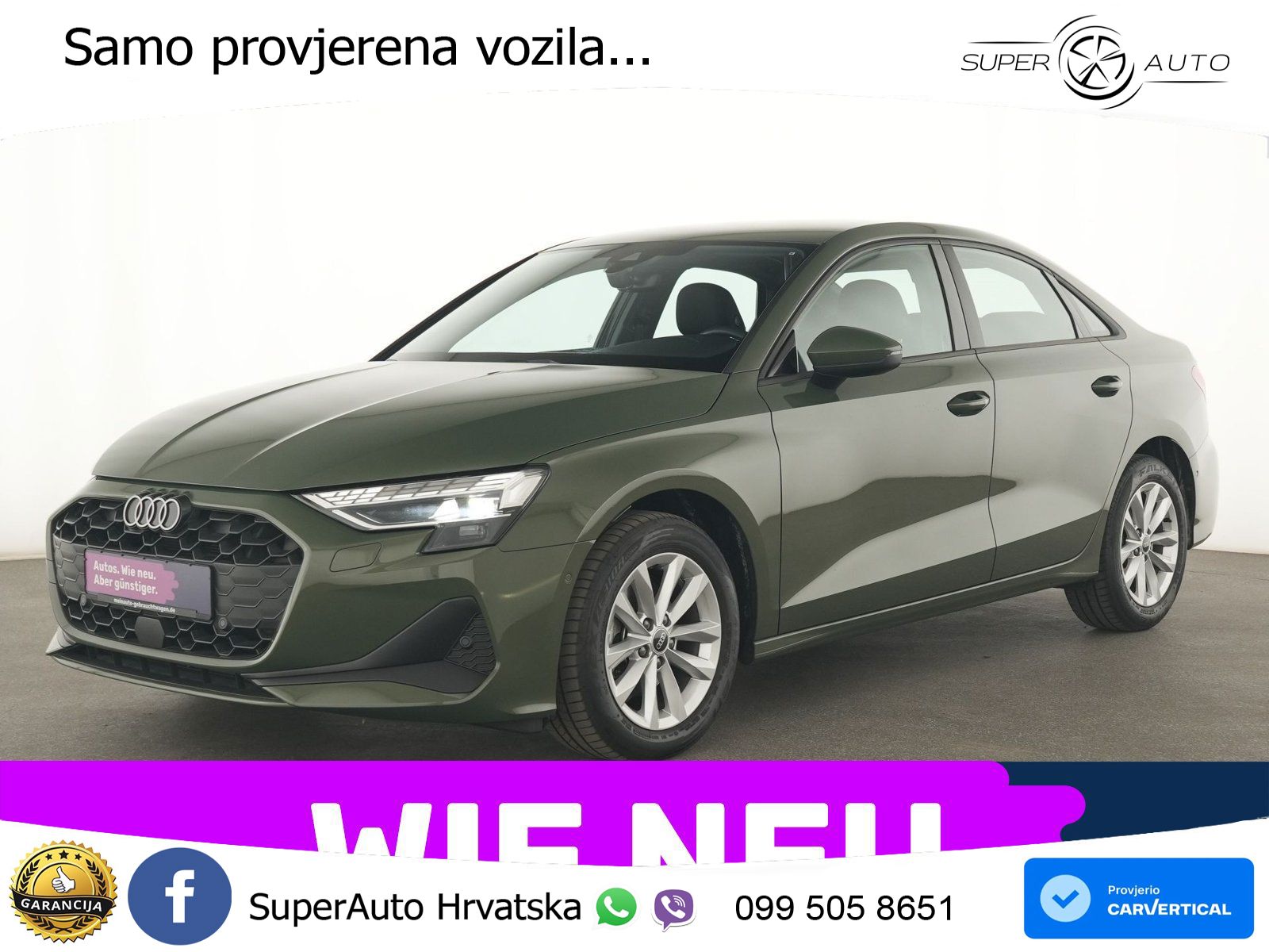 Audi A3 Limuzina 35 TFSI (150 KS)
