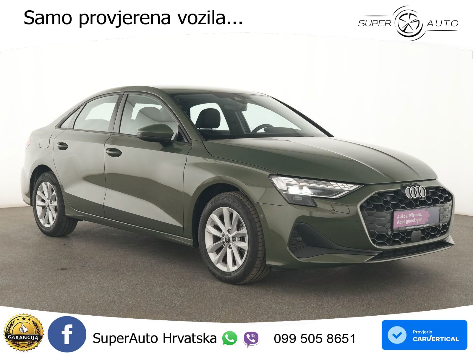 Audi A3 Limuzina 35 TFSI (150 KS)