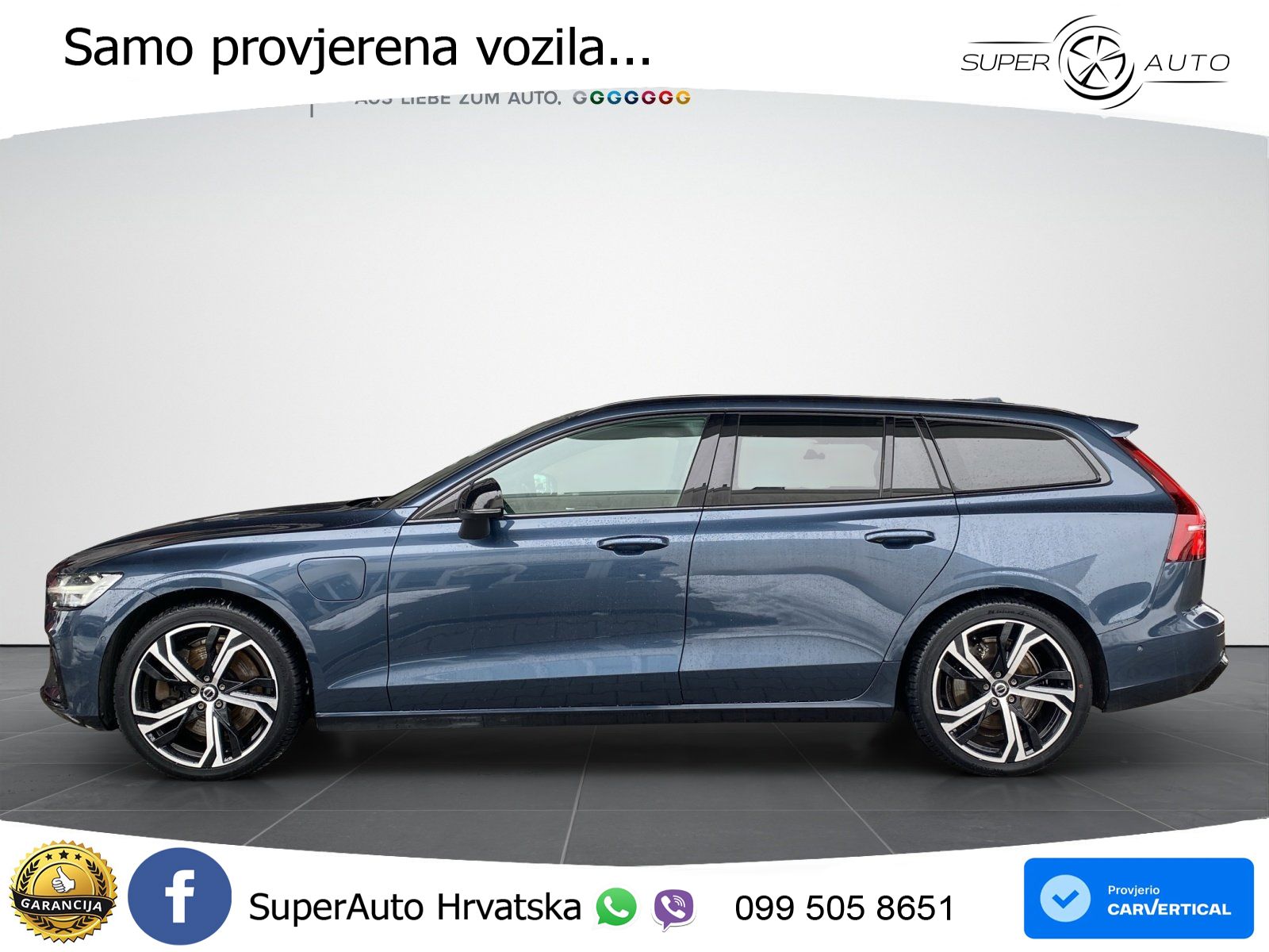 Volvo V60 2.0 T8 AWD Geartronic LED+GR SJED+ACC