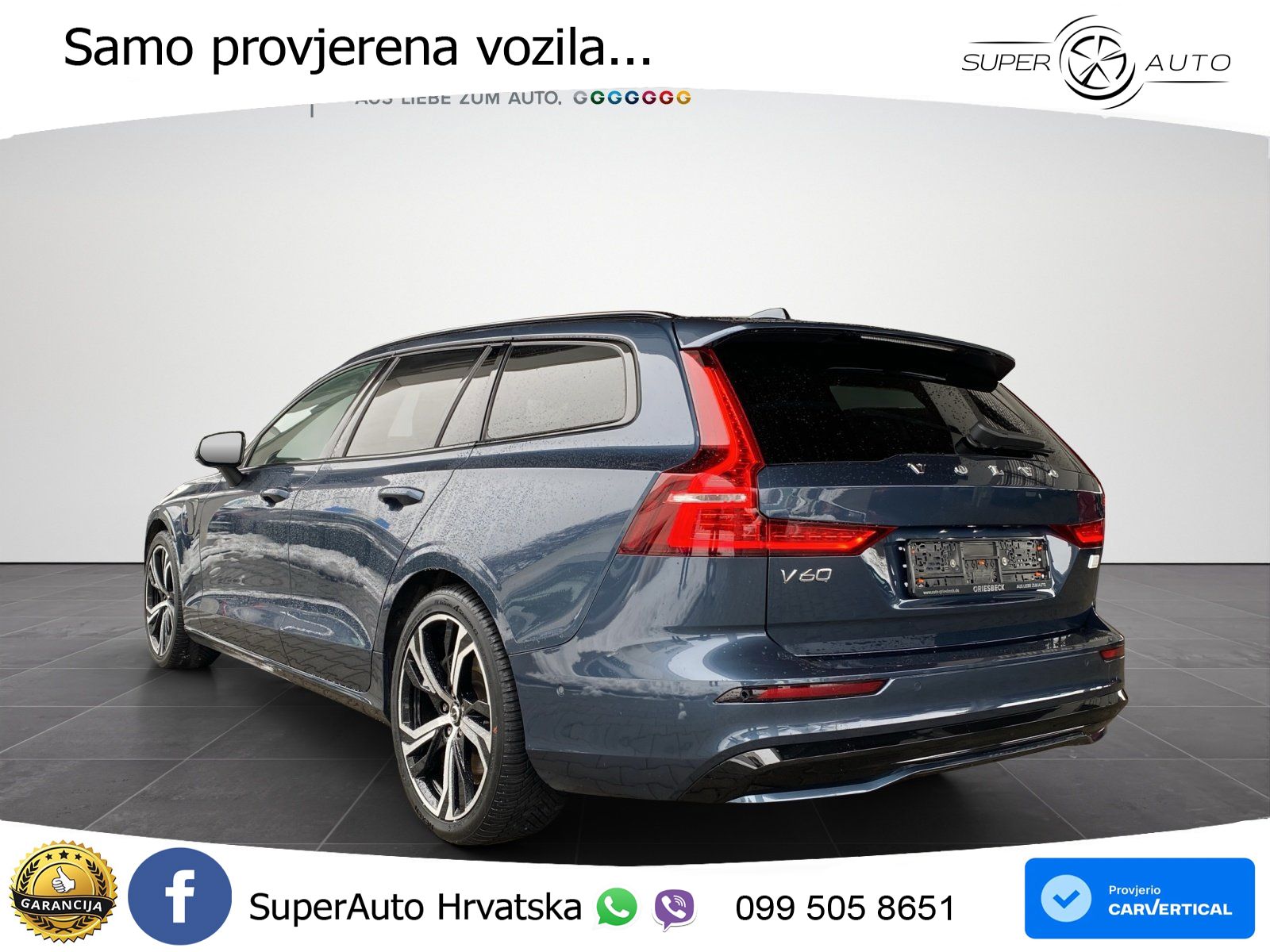 Volvo V60 2.0 T8 AWD Geartronic LED+GR SJED+ACC