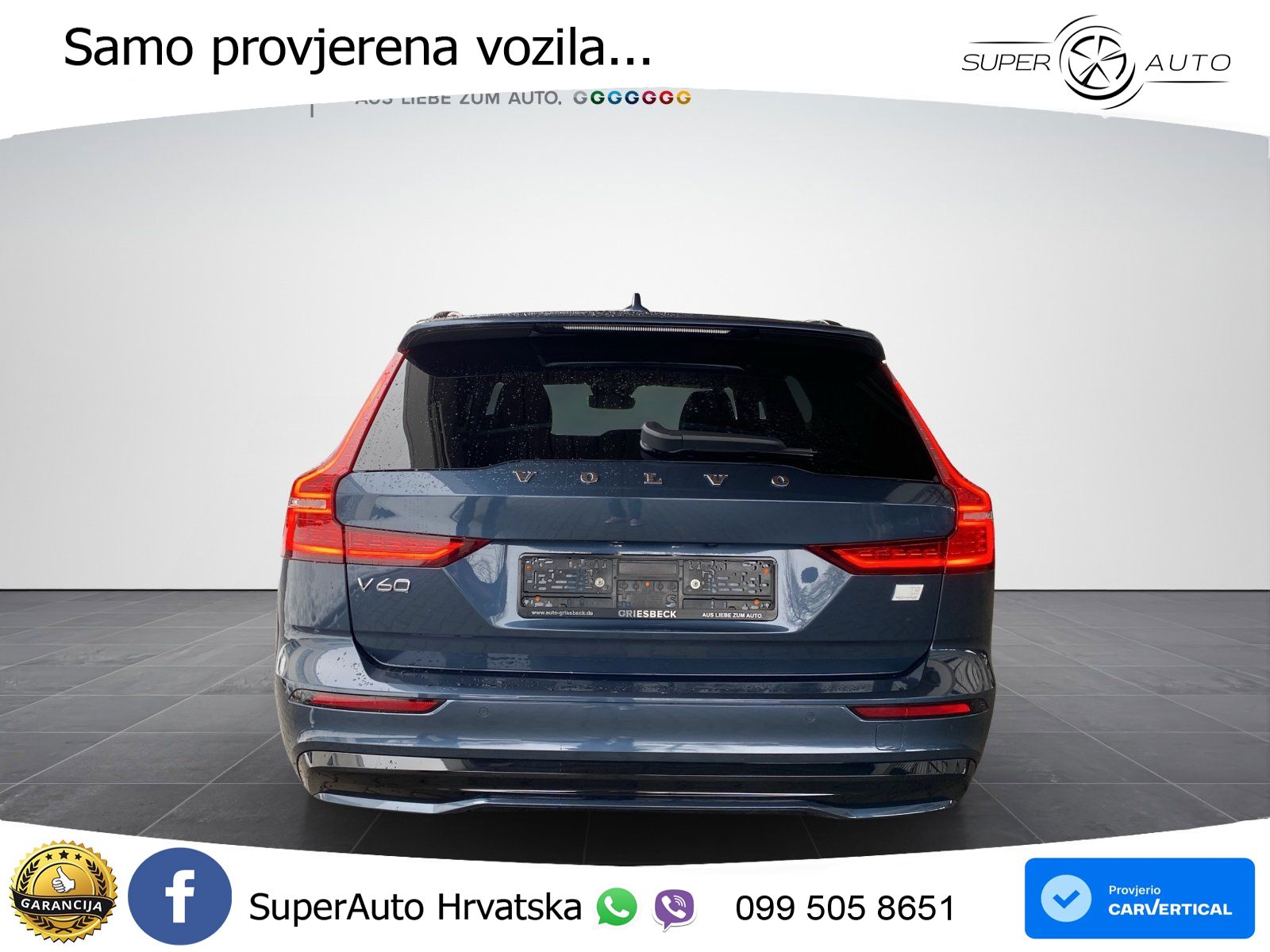 Volvo V60 2.0 T8 AWD Geartronic LED+GR SJED+ACC