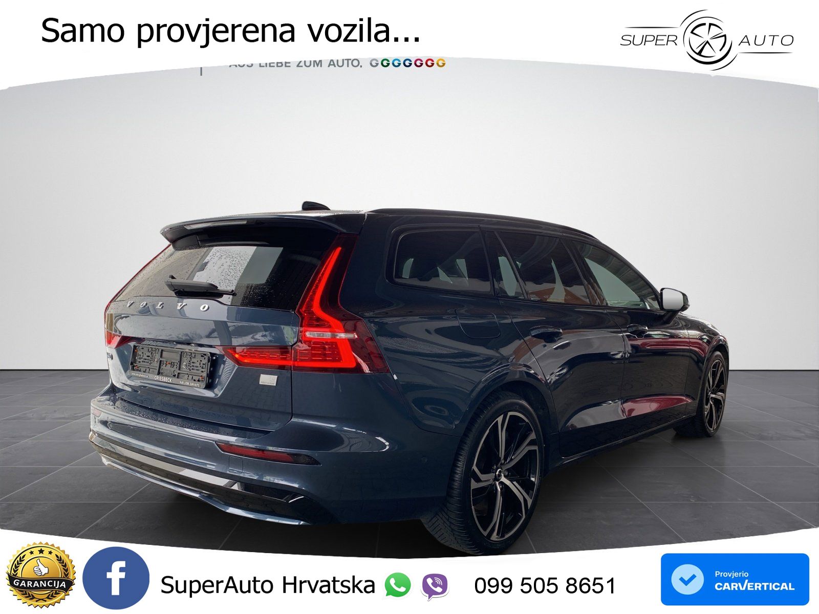Volvo V60 2.0 T8 AWD Geartronic LED+GR SJED+ACC