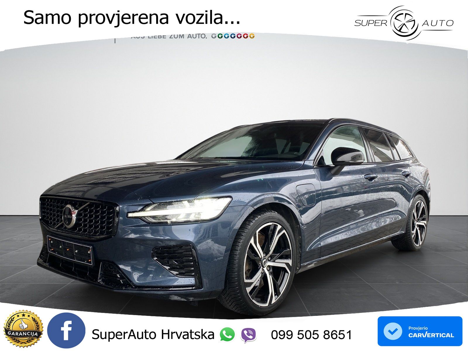 Volvo V60 2.0 T8 AWD Geartronic LED+GR SJED+ACC