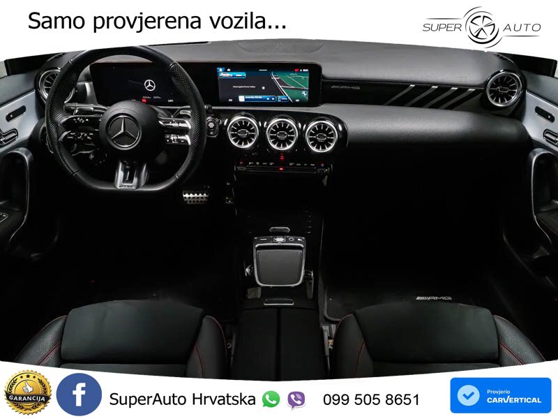 Mercedes-Benz AMG A 35 4MATIC AMG SPEEDSHIFT DCT ACC+HEAD+GR SJED+360+PANO
