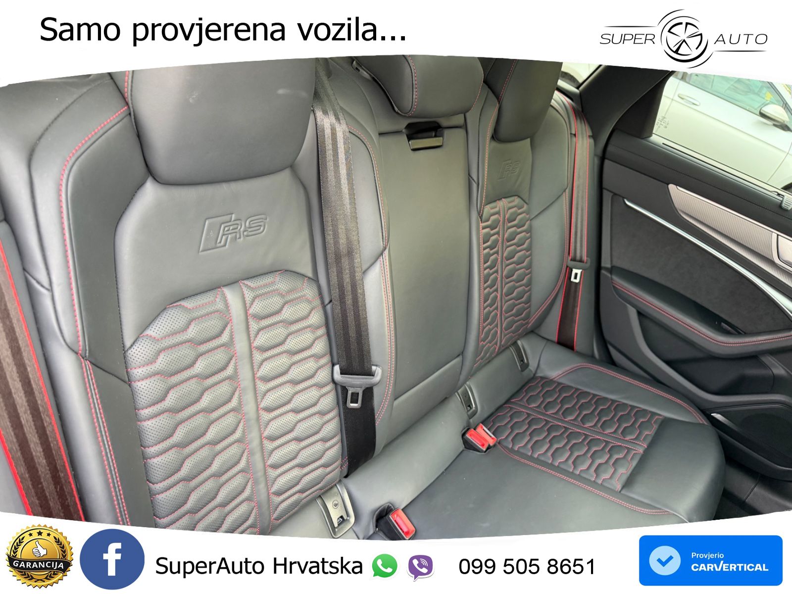 Audi RS6 Avant 4.0 TFSI V8 performance (630 KS)  quattro tiptronic LED+GR SJED+ACC