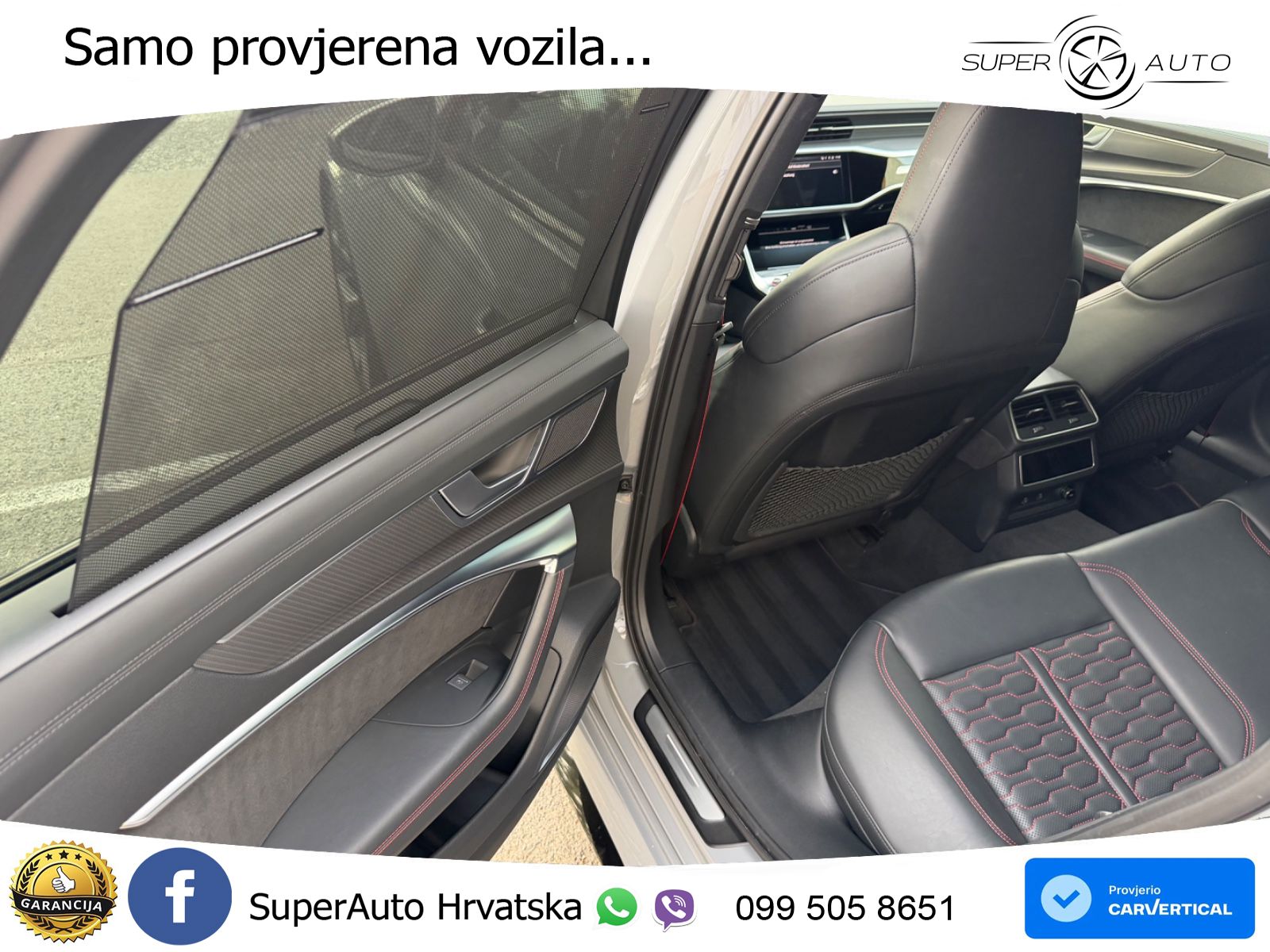 Audi RS6 Avant 4.0 TFSI V8 performance (630 KS)  quattro tiptronic LED+GR SJED+ACC