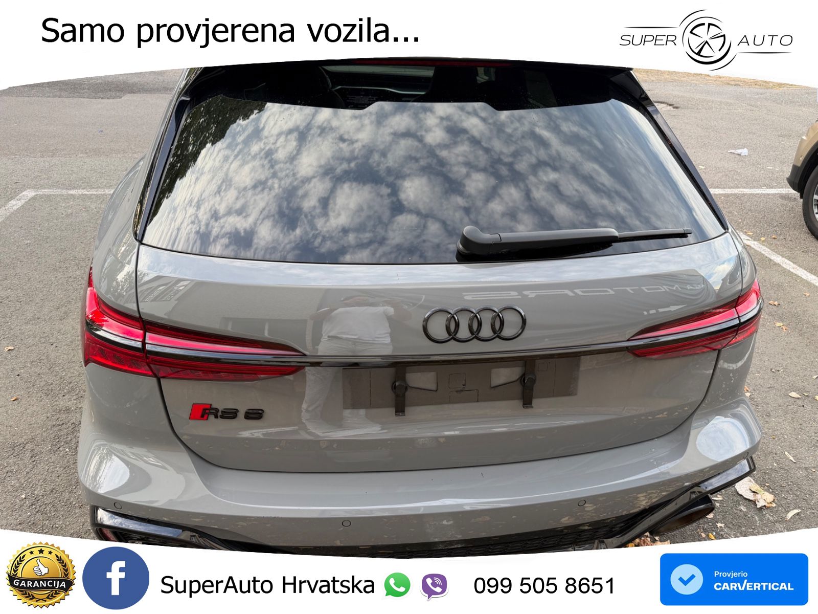Audi RS6 Avant 4.0 TFSI V8 performance (630 KS)  quattro tiptronic LED+GR SJED+ACC