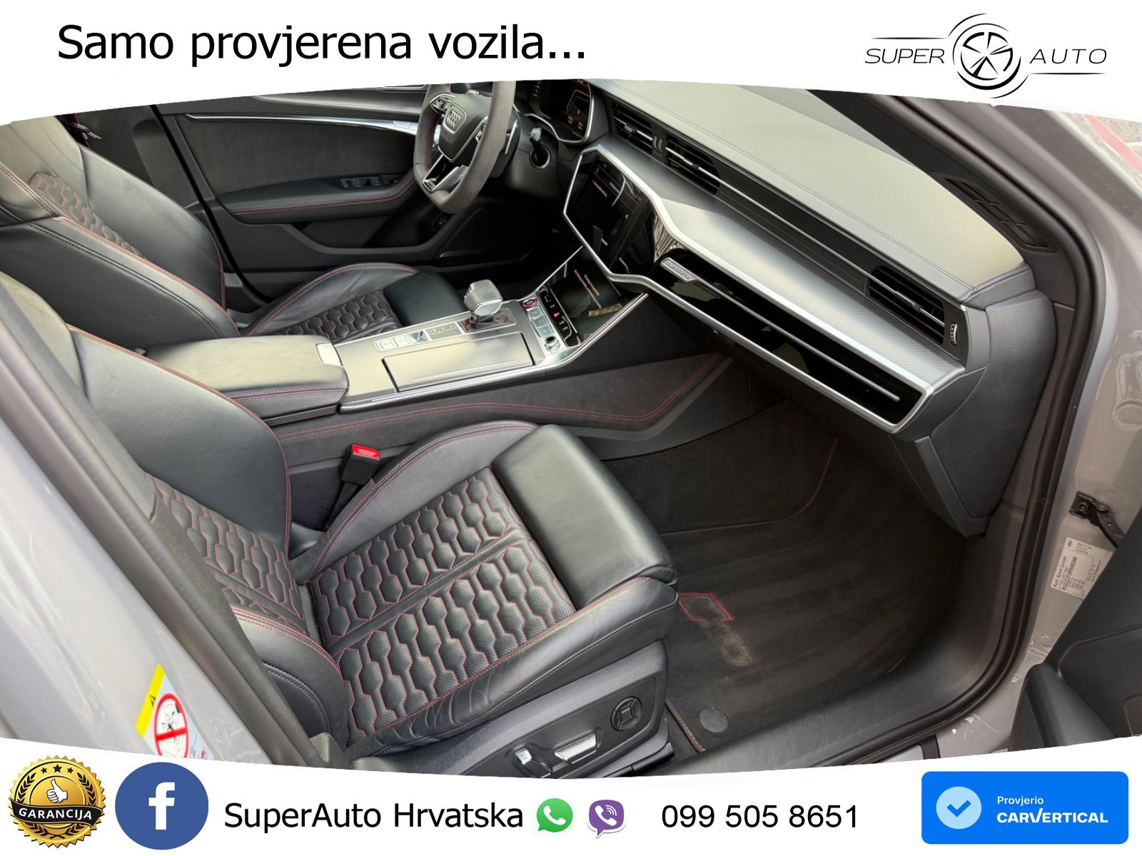 Audi RS6 Avant 4.0 TFSI V8 performance (630 KS)  quattro tiptronic LED+GR SJED+ACC