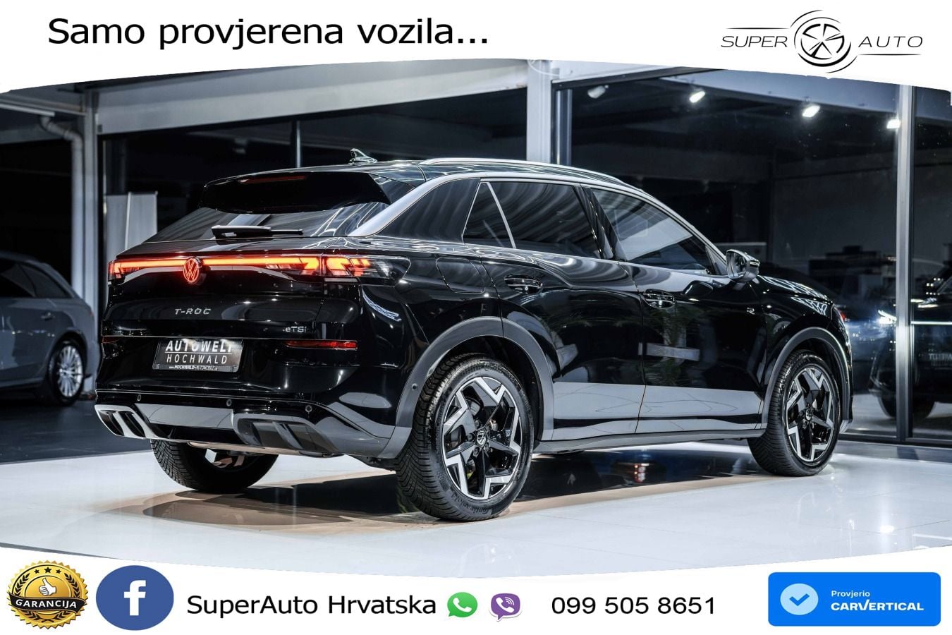 Volkswagen T-Roc 1.5 eTSI (150 KS)  DSG LED+GR SJED+ACC