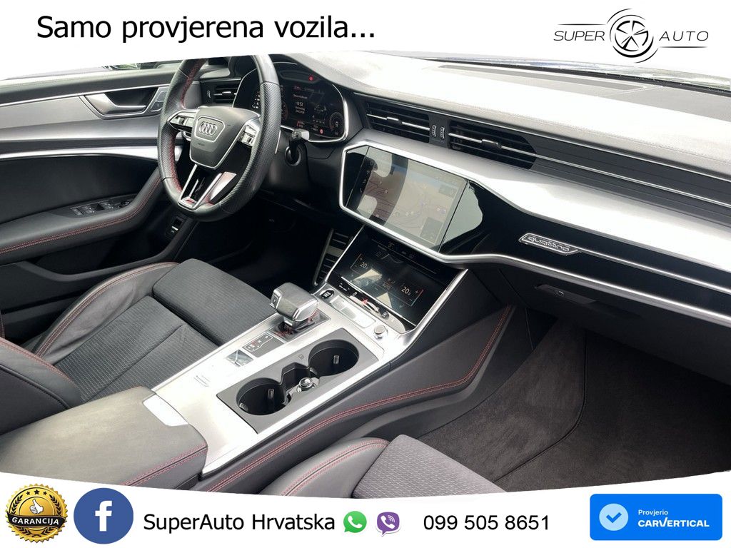 Audi A6 50 TDI V6 (286 KS) quattro tiptronic 2x S line LED+GR SJED+ACC
