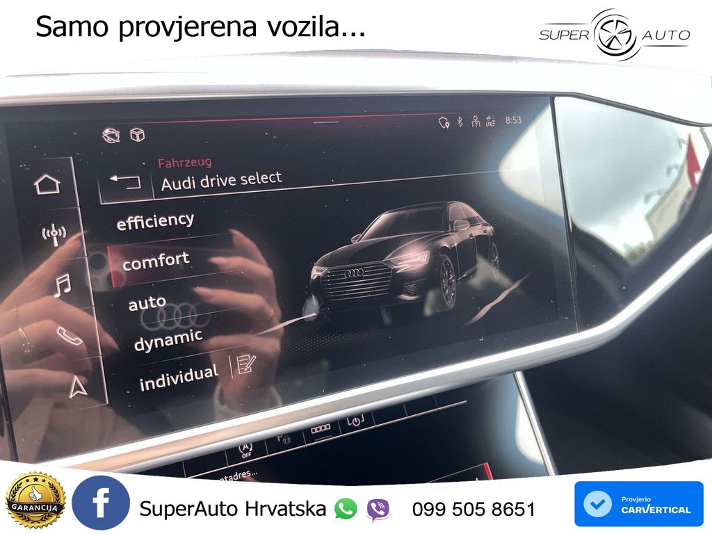 Audi A6 50 TDI V6 (286 KS) quattro tiptronic 2x S line LED+GR SJED+ACC