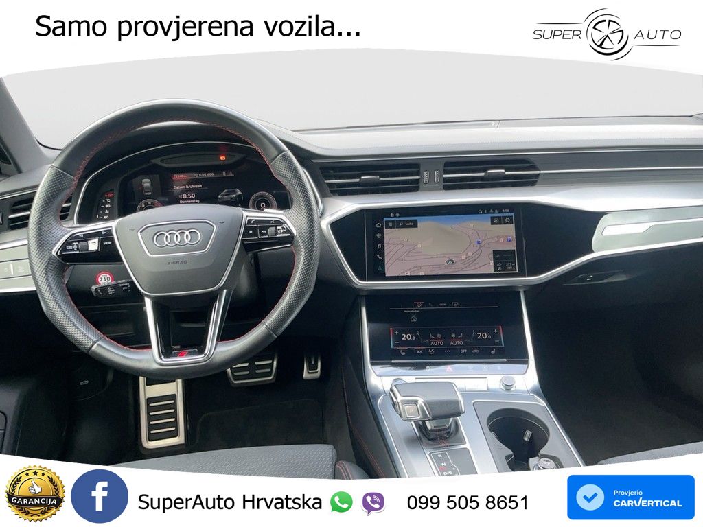 Audi A6 50 TDI V6 (286 KS) quattro tiptronic 2x S line LED+GR SJED+ACC