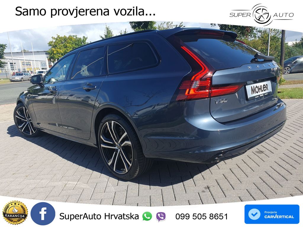 Volvo V90 Recharge T8 AWD Geartronic ACC+HEAD+4xGR SJED+360+PANO