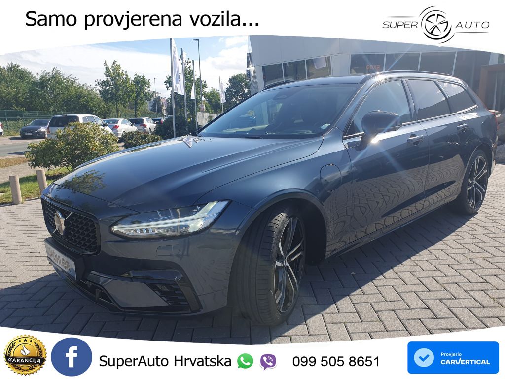 Volvo V90 Recharge T8 AWD Geartronic ACC+HEAD+4xGR SJED+360+PANO
