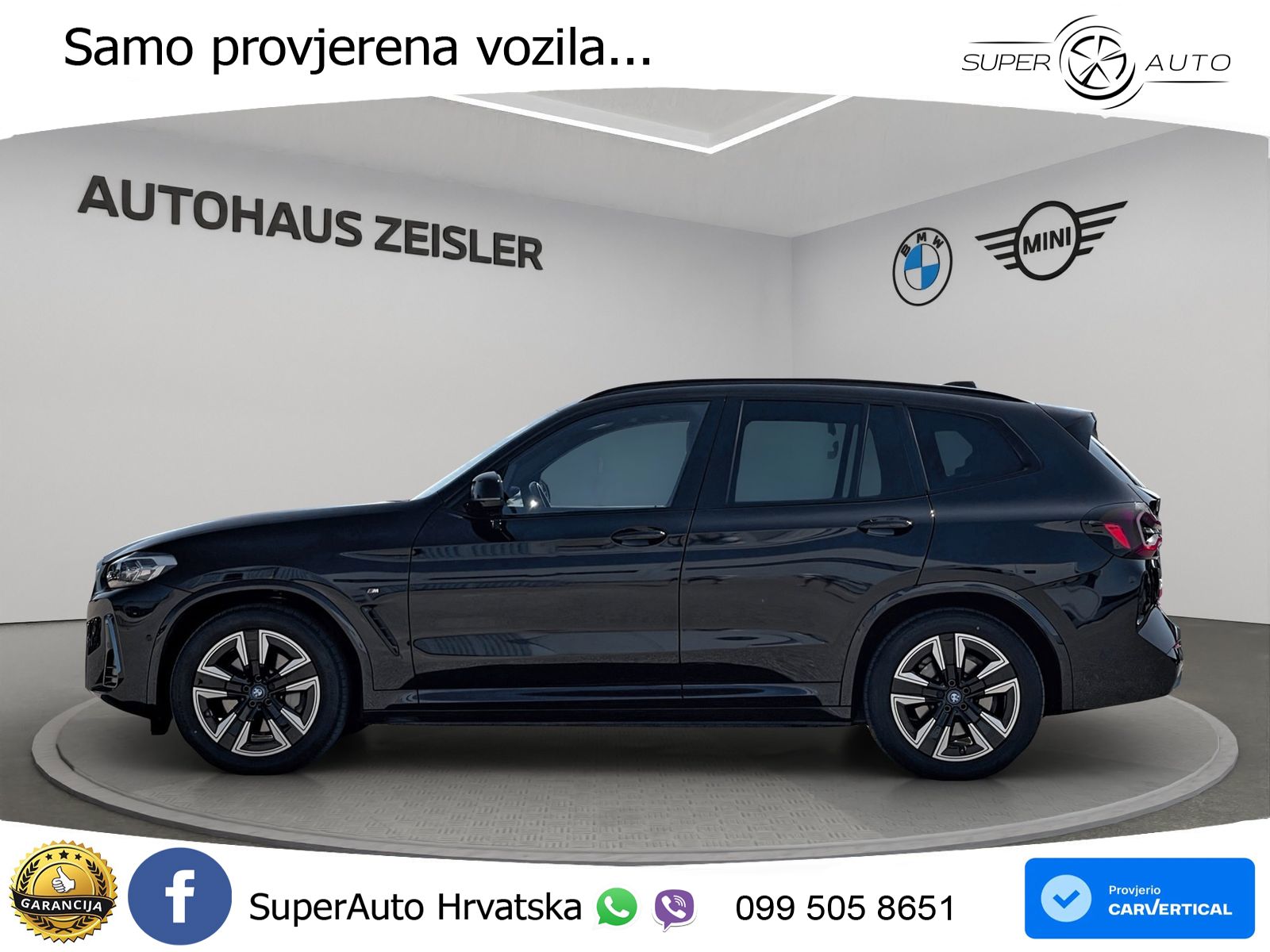 BMW iX3 80 kWh (286 KS) LED+GR SJED+ACC