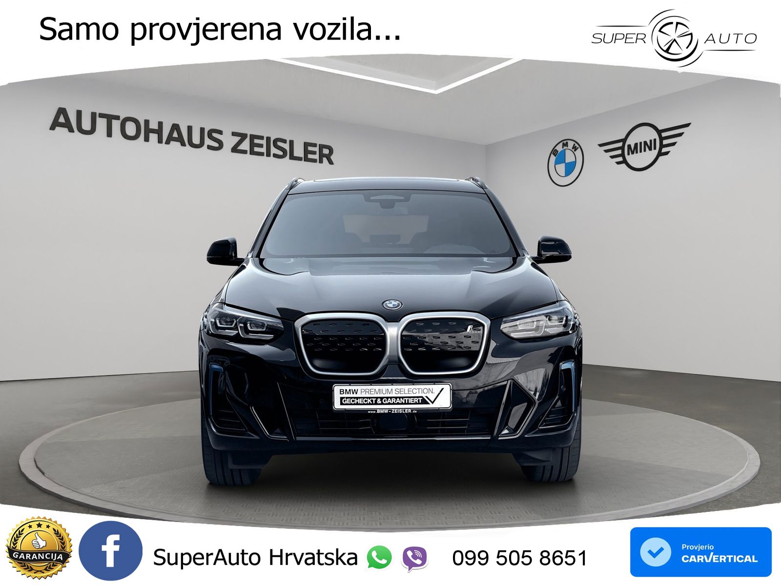 BMW iX3 80 kWh (286 KS) LED+GR SJED+ACC