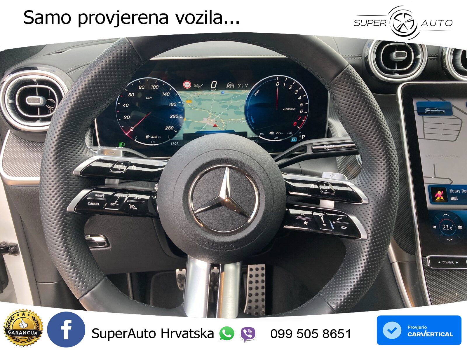 Mercedes GLC 400e (381 KS) 4MATIC 9G-TRONIC AMG ZRAČNI+ACC+GR SJED+KAM