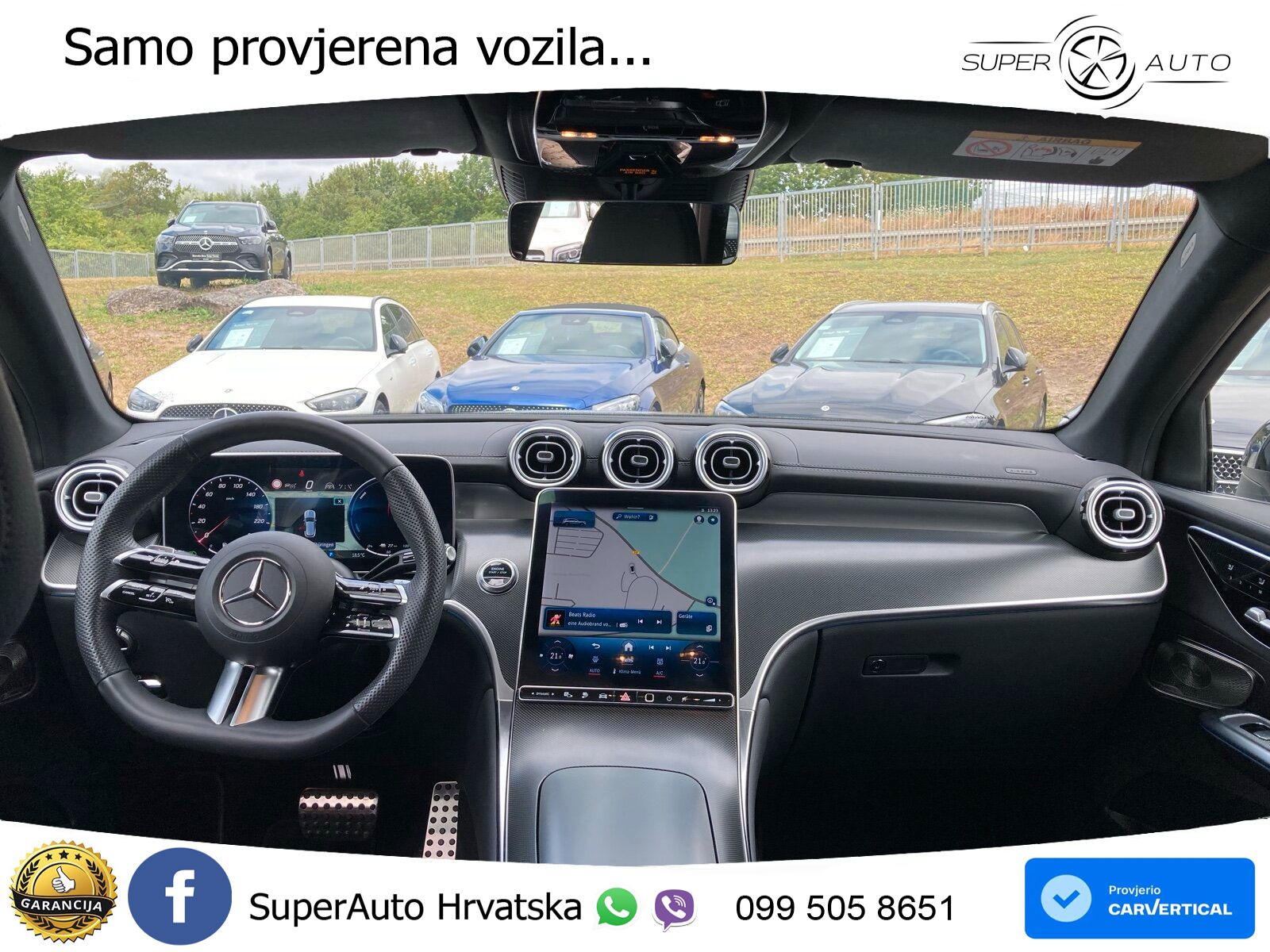 Mercedes GLC 400e (381 KS) 4MATIC 9G-TRONIC AMG ZRAČNI+ACC+GR SJED+KAM