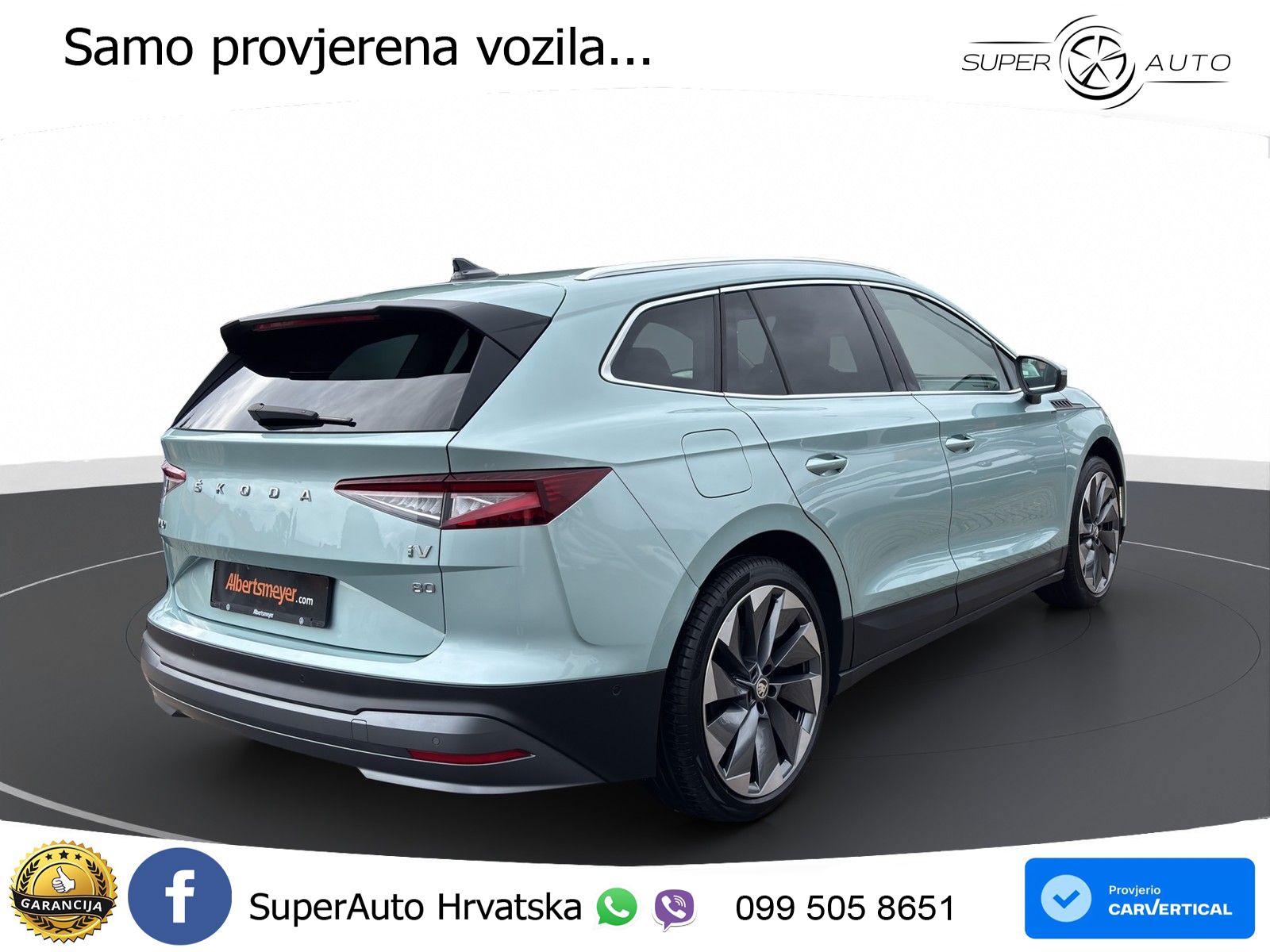 Škoda Enyaq iV 80 82 kWh (204 KS) Suite MATRIX+GR SJED+KAM