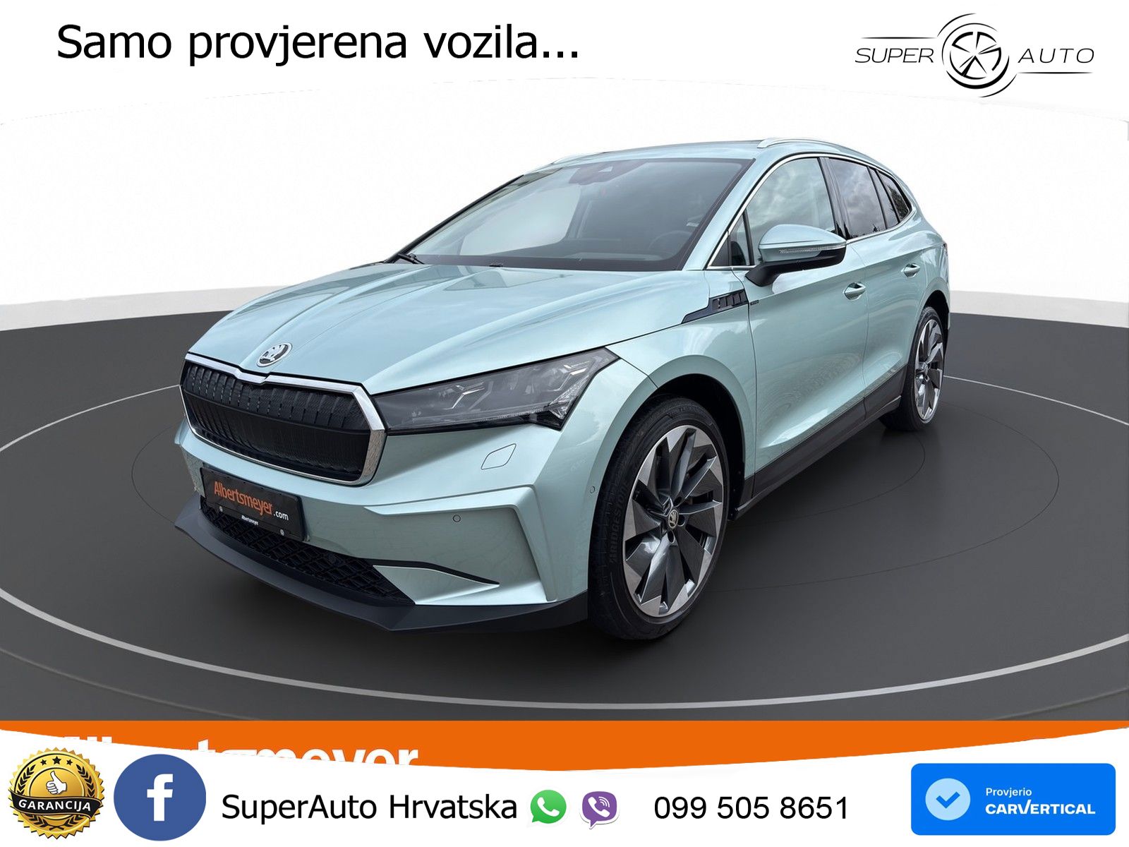 Škoda Enyaq iV 80 82 kWh (204 KS) Suite MATRIX+GR SJED+KAM