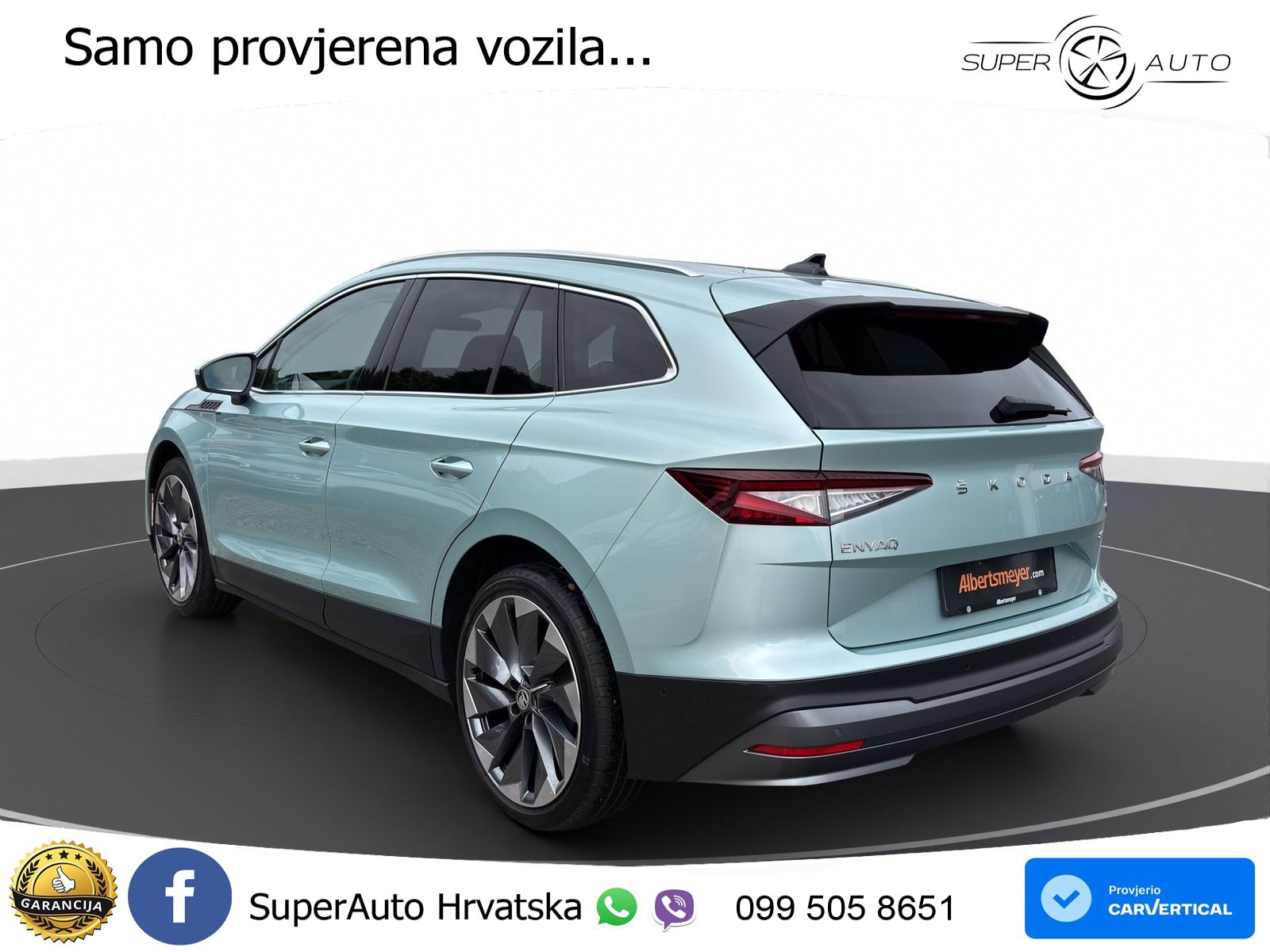 Škoda Enyaq iV 80 82 kWh (204 KS) Suite MATRIX+GR SJED+KAM