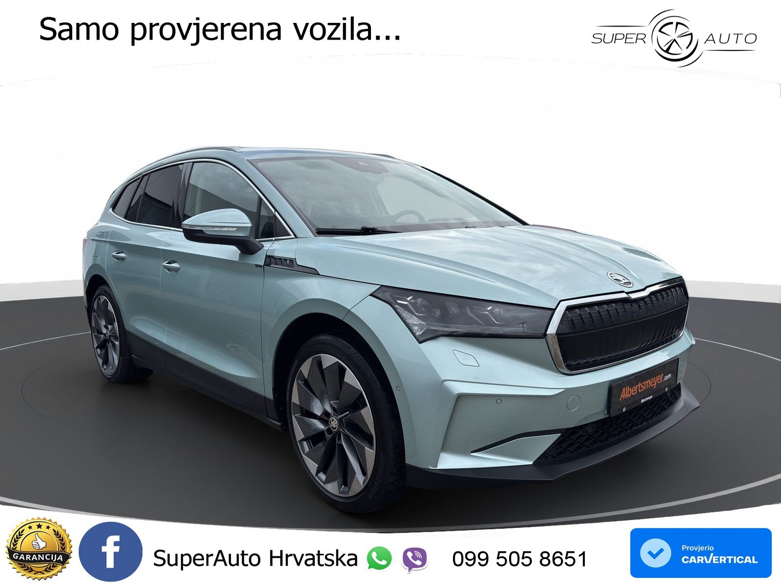 Škoda Enyaq iV 80 82 kWh (204 KS) Suite MATRIX+GR SJED+KAM