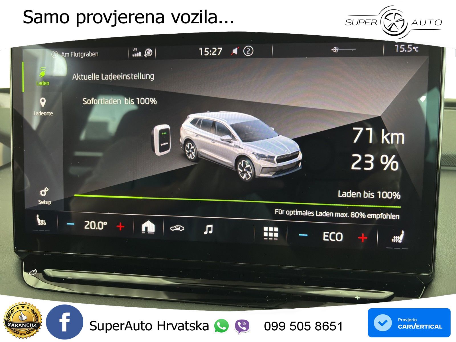 Škoda Enyaq iV 80 82 kWh (204 KS) Suite MATRIX+GR SJED+KAM