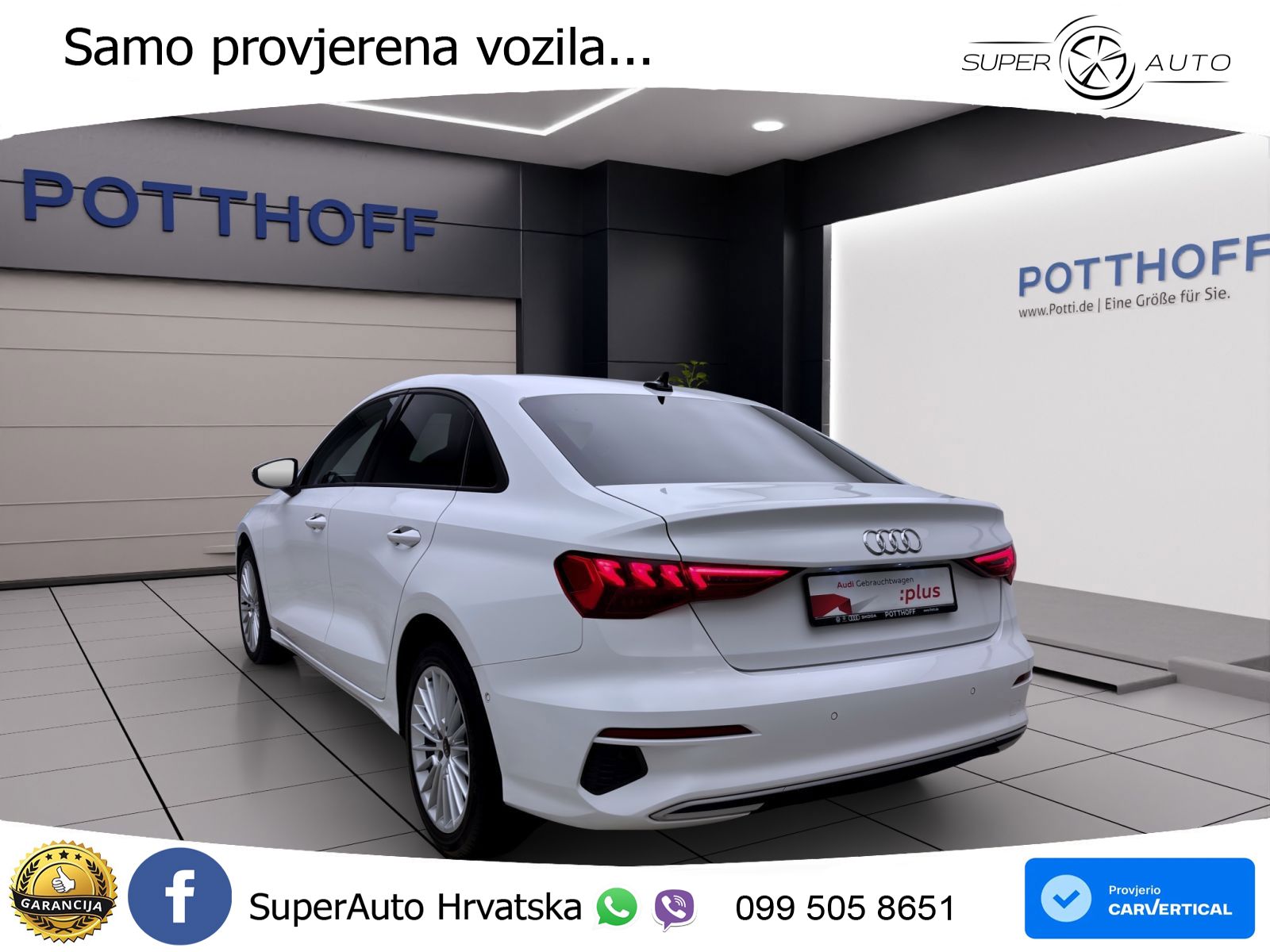 Audi A3 Limuzina 35 TDI (150 KS) S tronic advanced MATRIX+GR SJED+KAM