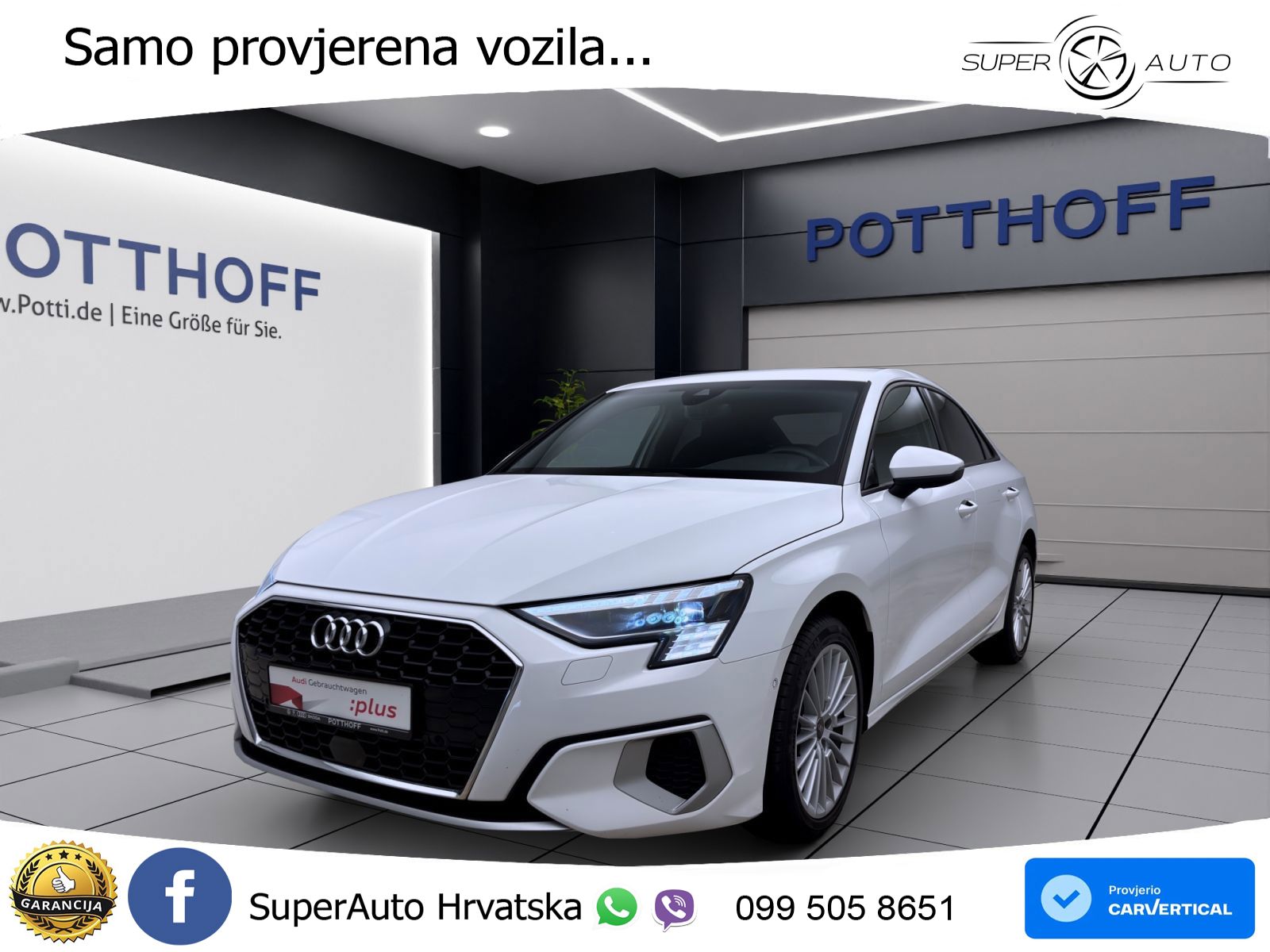 Audi A3 Limuzina 35 TDI (150 KS) S tronic advanced MATRIX+GR SJED+KAM