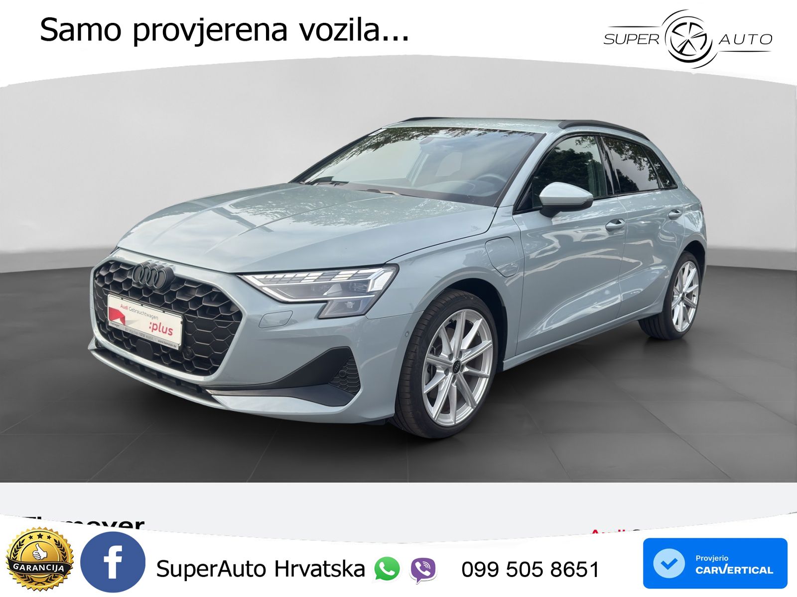 Audi A3 Sportback 40 TFSI e (204 KS) Plug-in Hybrid S tronic advanced LED+GR SJED+ACC