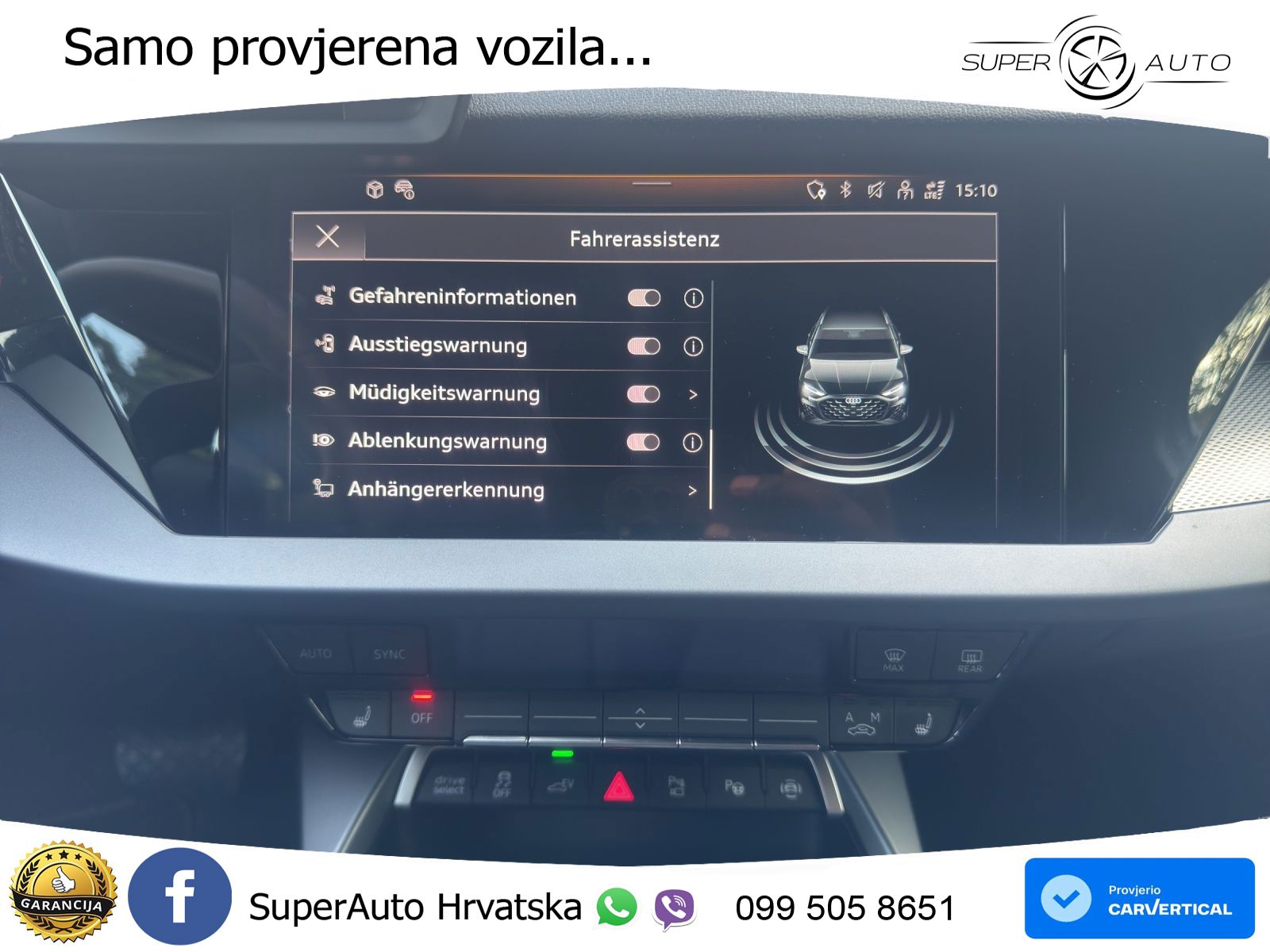 Audi A3 Sportback 40 TFSI e (204 KS) Plug-in Hybrid S tronic advanced LED+GR SJED+ACC