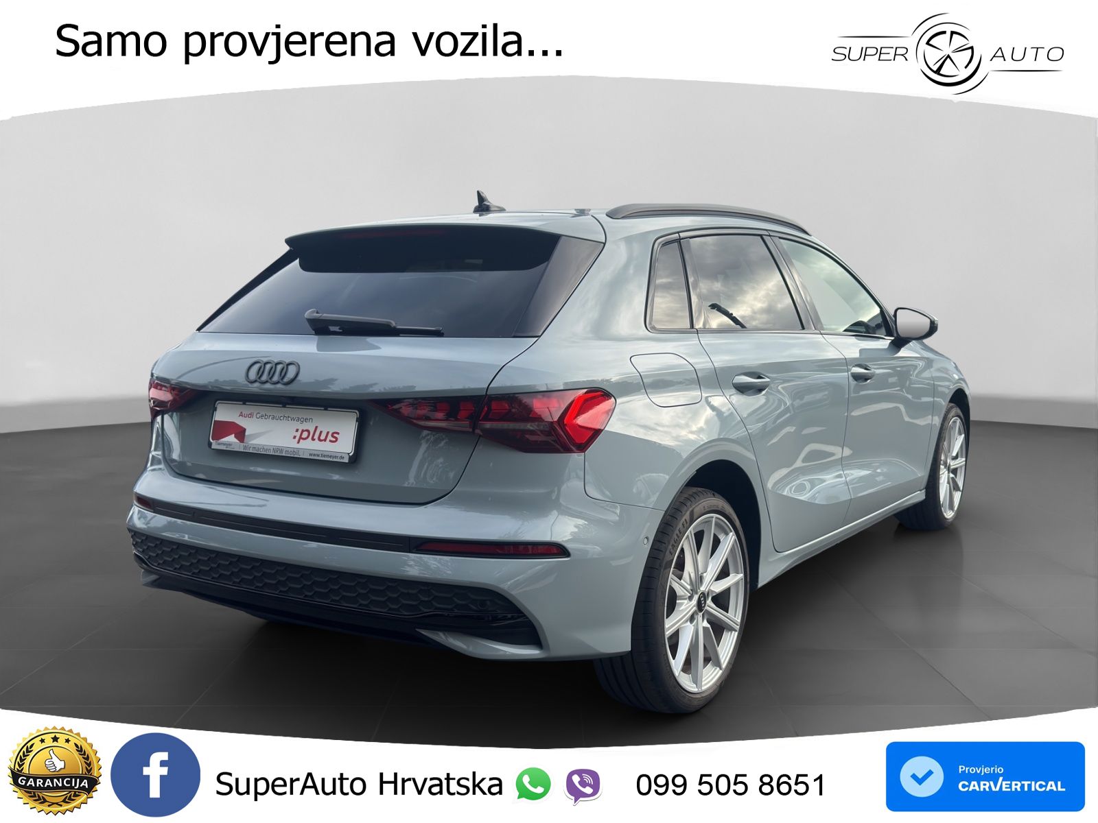 Audi A3 Sportback 40 TFSI e (204 KS) Plug-in Hybrid S tronic advanced LED+GR SJED+ACC