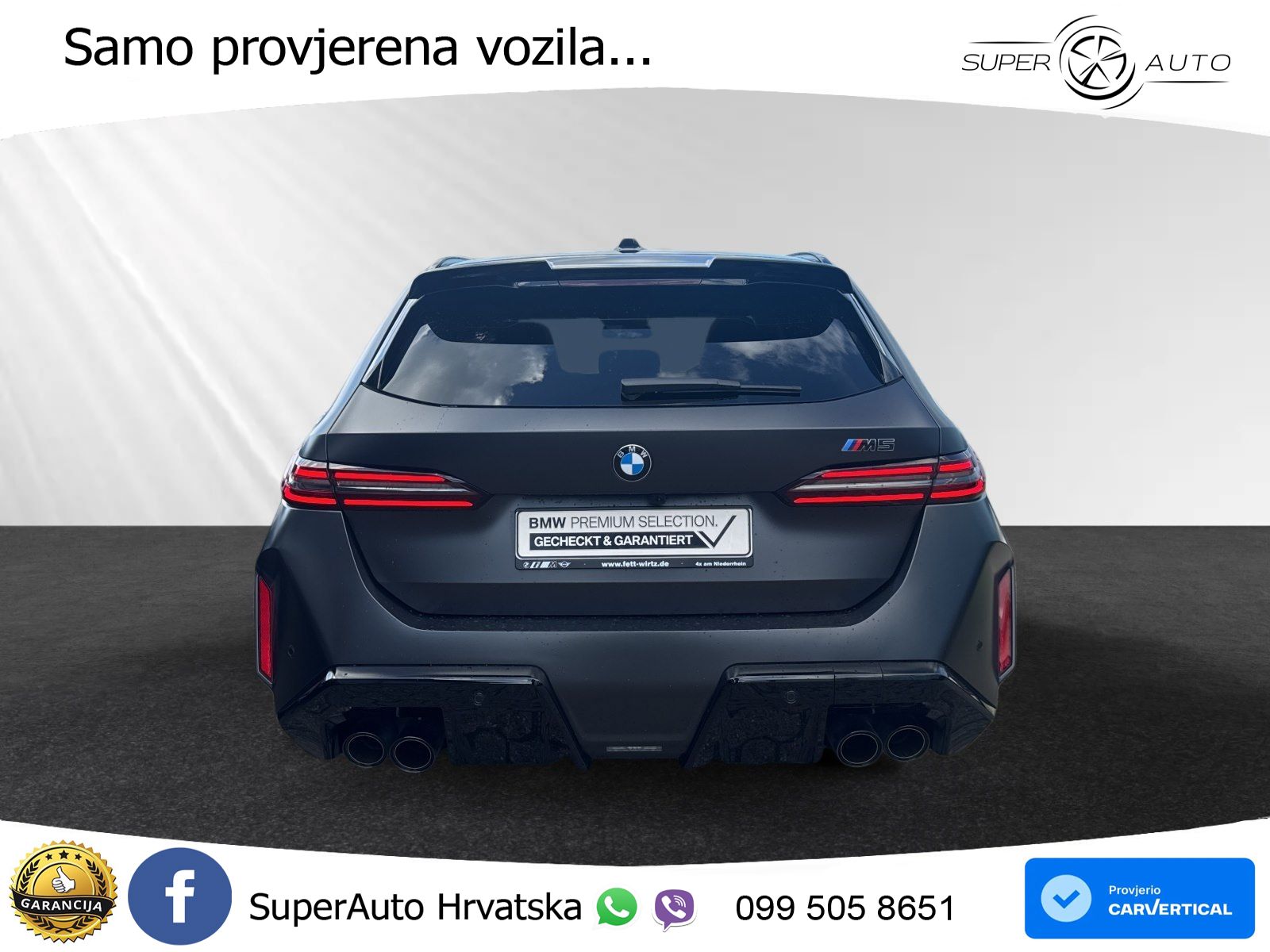 BMW M5 Touring 4.4 V8 (727 KS) xDrive Steptronic LED+GR SJED+ACC