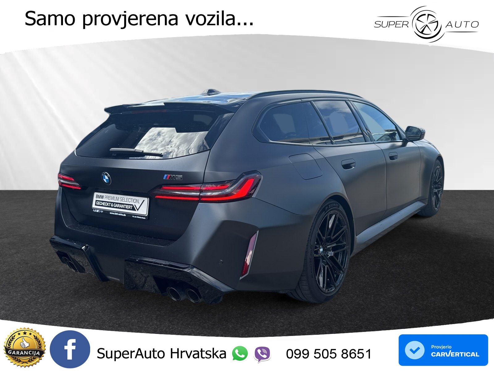 BMW M5 Touring 4.4 V8 (727 KS) xDrive Steptronic LED+GR SJED+ACC