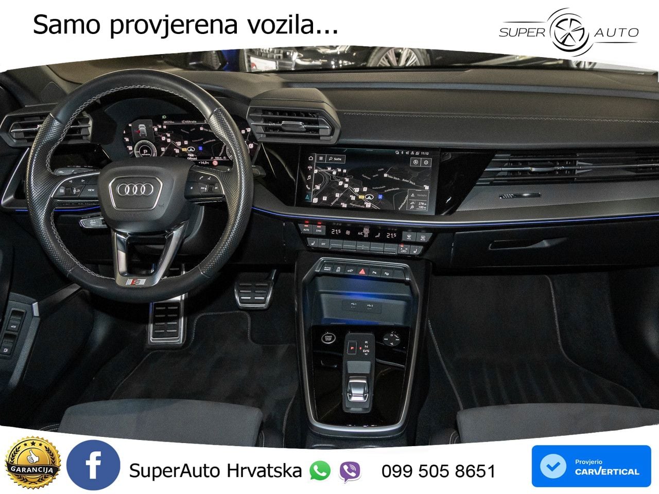 Audi A3 45 TFSIe (245 KS) S tronic S line MATRIX+GR SJED+KAM