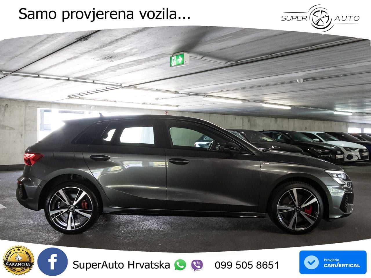 Audi A3 45 TFSIe (245 KS) S tronic S line MATRIX+GR SJED+KAM
