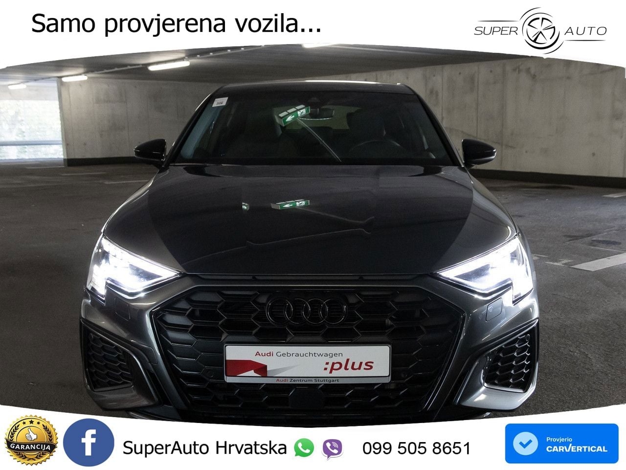 Audi A3 45 TFSIe (245 KS) S tronic S line MATRIX+GR SJED+KAM