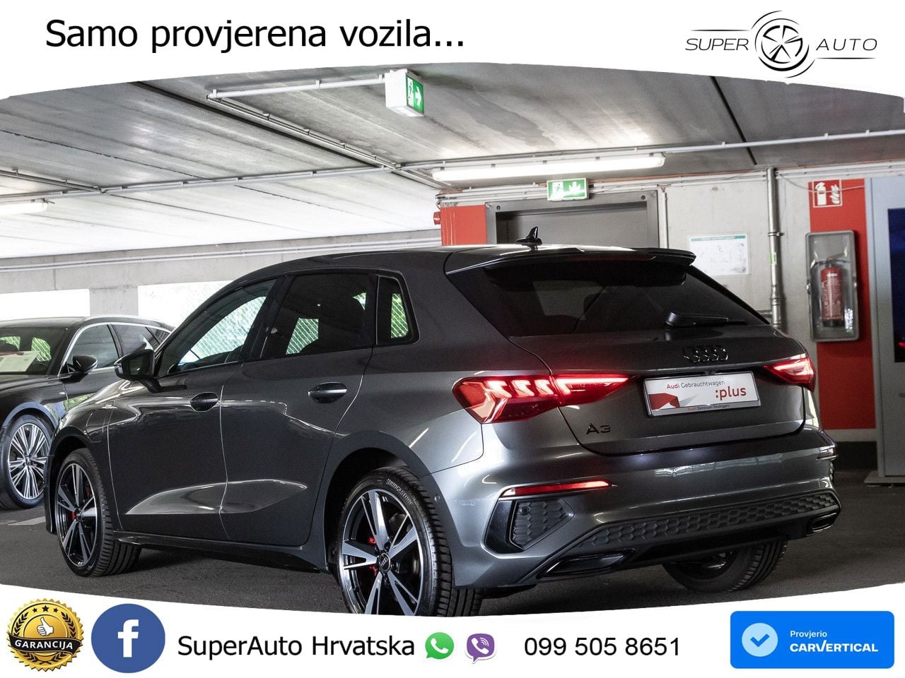 Audi A3 45 TFSIe (245 KS) S tronic S line MATRIX+GR SJED+KAM