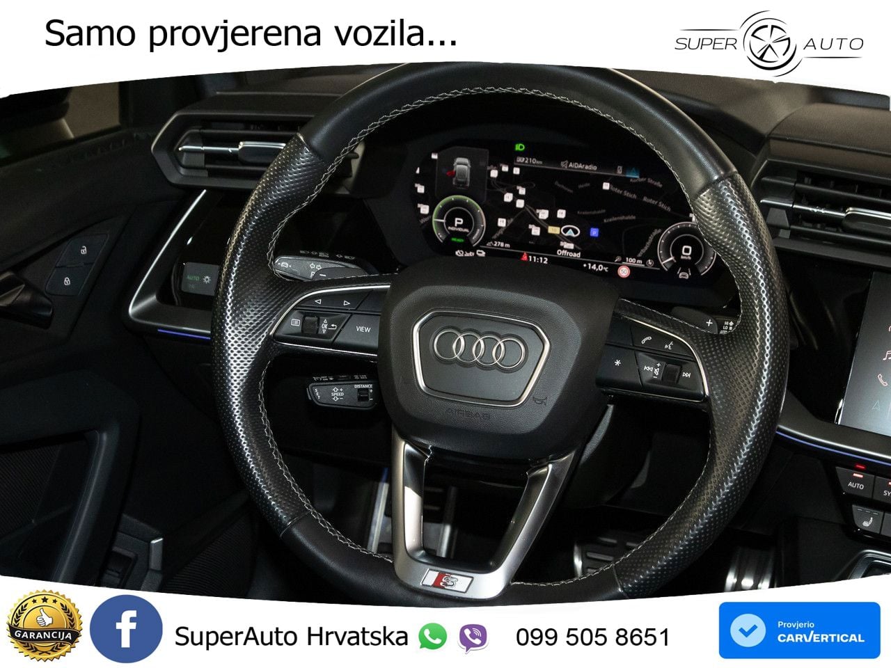 Audi A3 45 TFSIe (245 KS) S tronic S line MATRIX+GR SJED+KAM